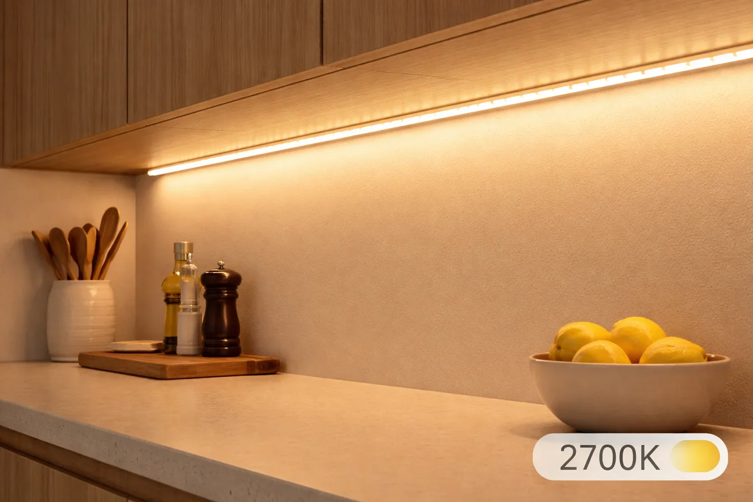 LED Strip, 24V, 2700K, IP65, 10M