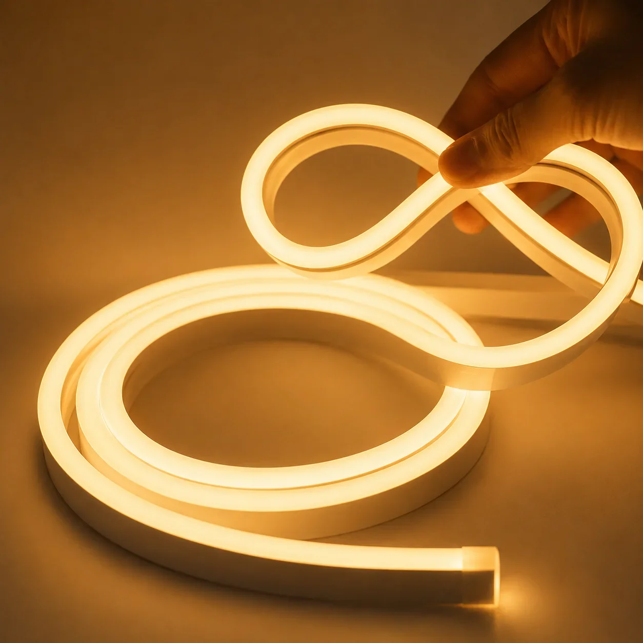 LED Neon Light, 220V, 3000K, 20m, IP65
