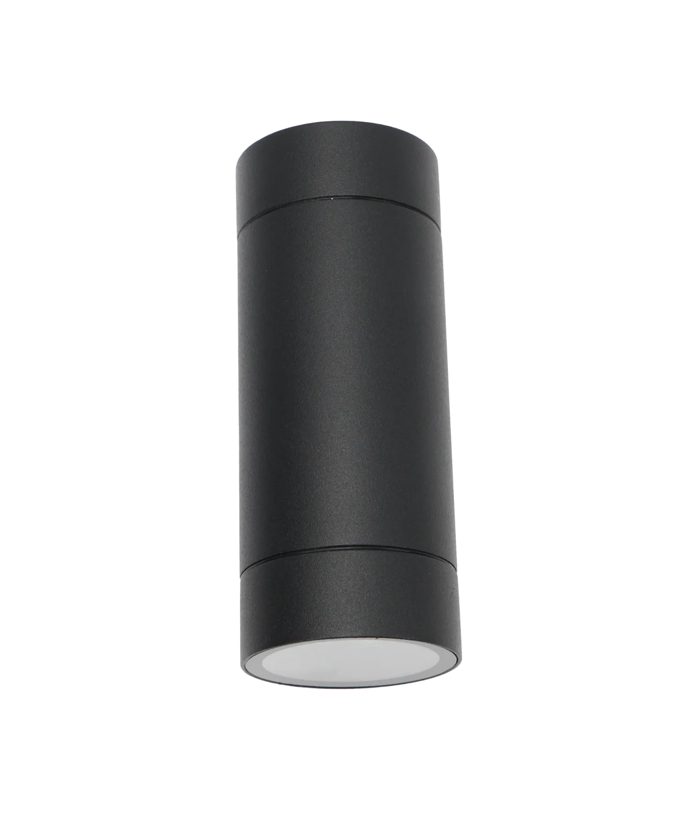 Moderne wandlamp, GU10 fitting, Aluminium, IP65, Zwart