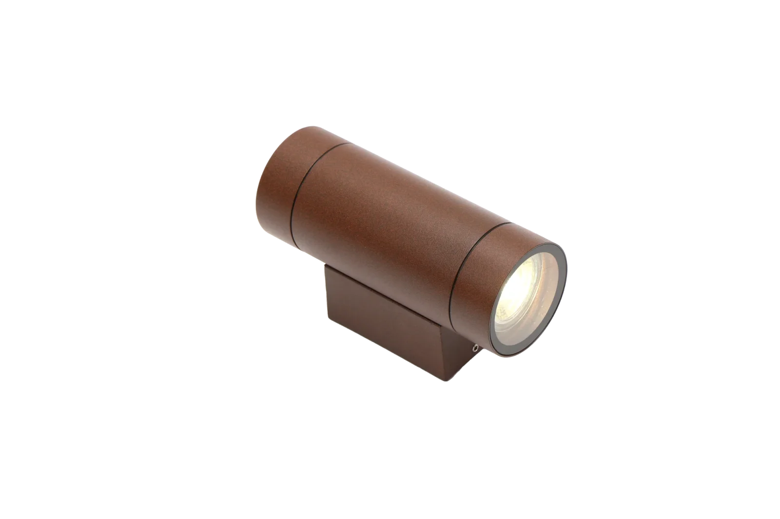 Moderne wandlamp, GU10 fitting, Aluminium, IP65, Corten