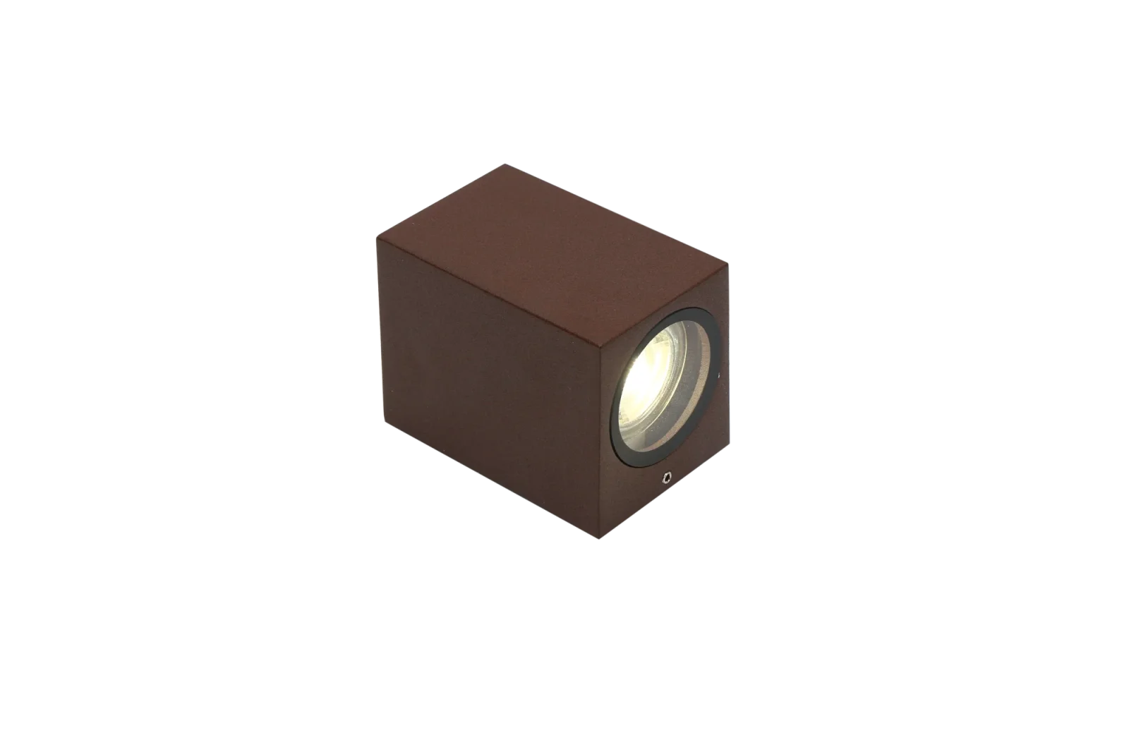Moderne wandlamp, GU10 fitting, Aluminium, IP65, Corten