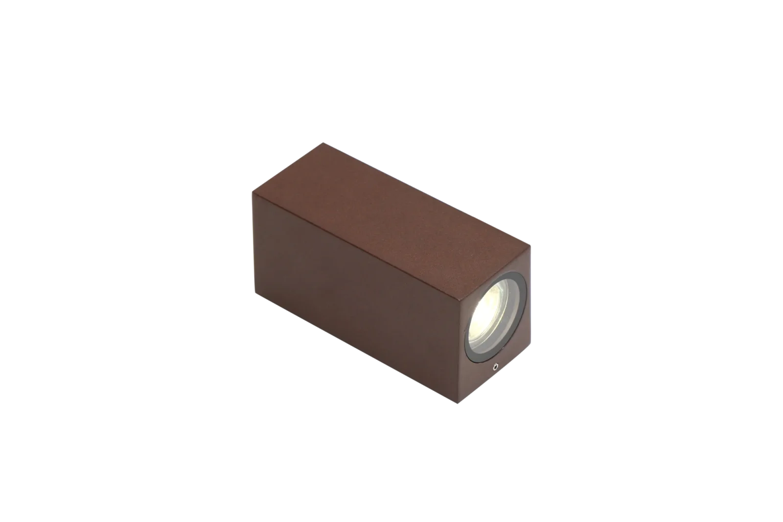Moderne wandlamp, GU10 fitting, Aluminium, IP65, Corten