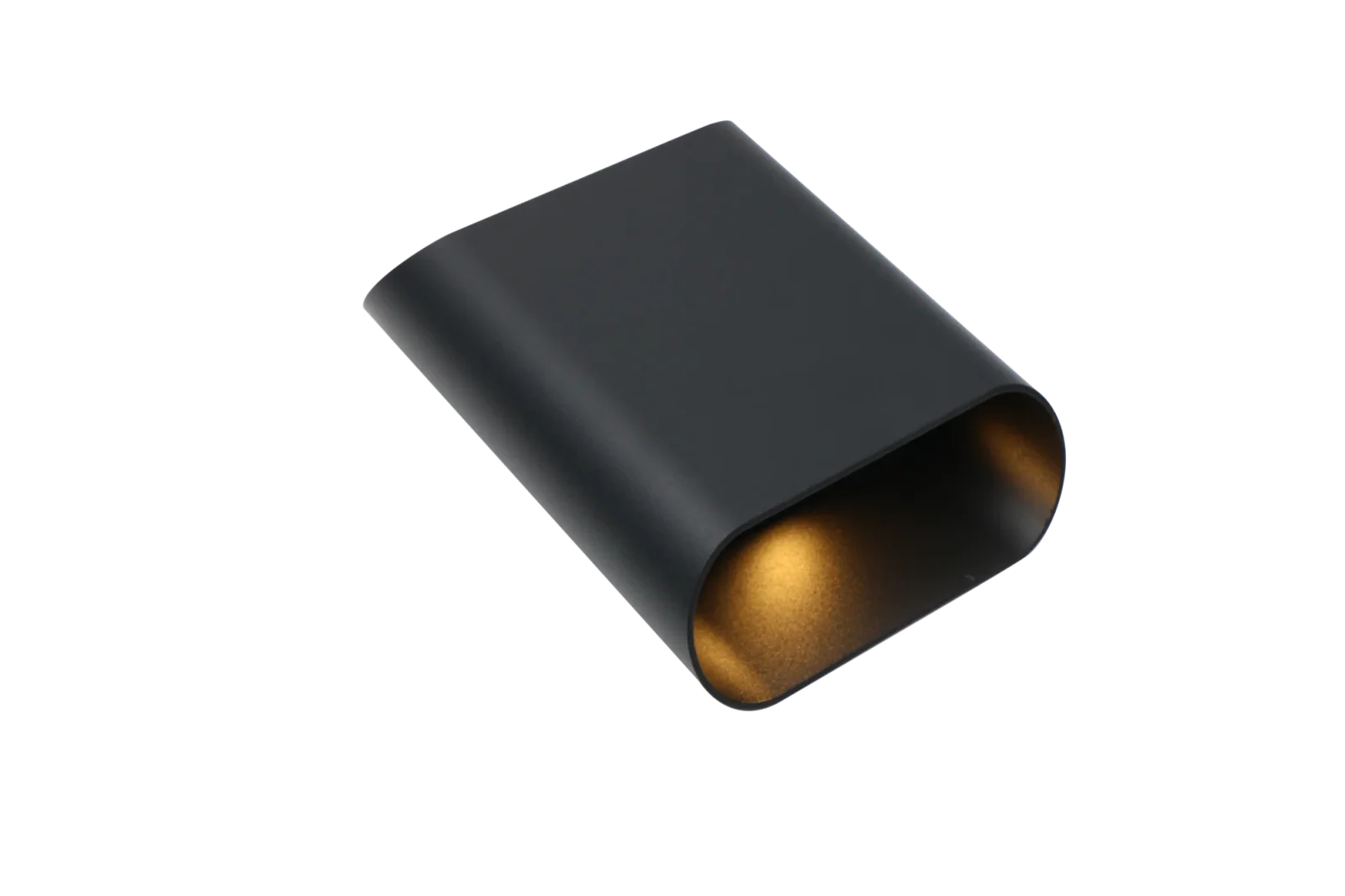 Moderne wandlamp zwart,, 2x5W, CCT, Aluminium, IP65
