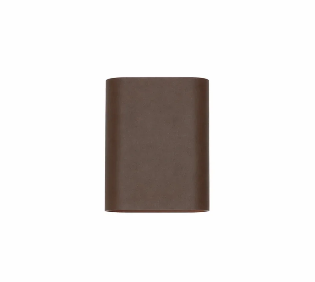 Moderne wandlamp corten, 2x5W, CCT, Aluminium, IP65