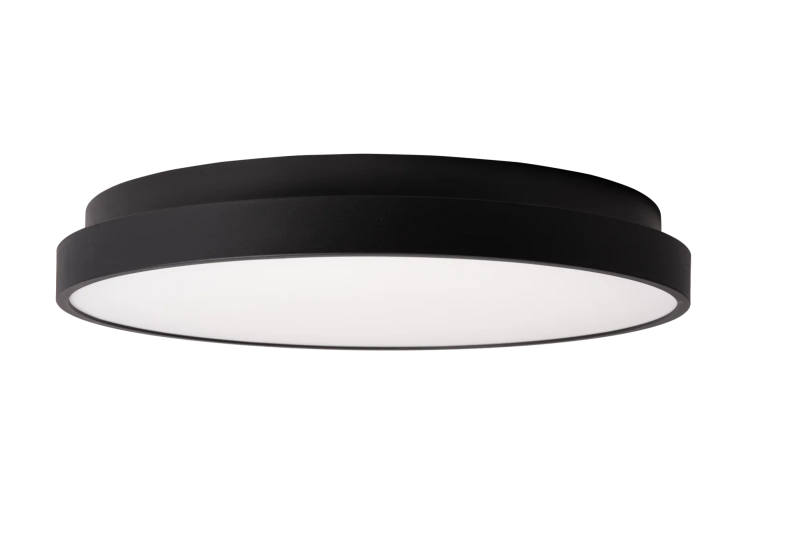 LED plafondlamp, 33W/45W, 3000K/4000K, IP44, Zwart