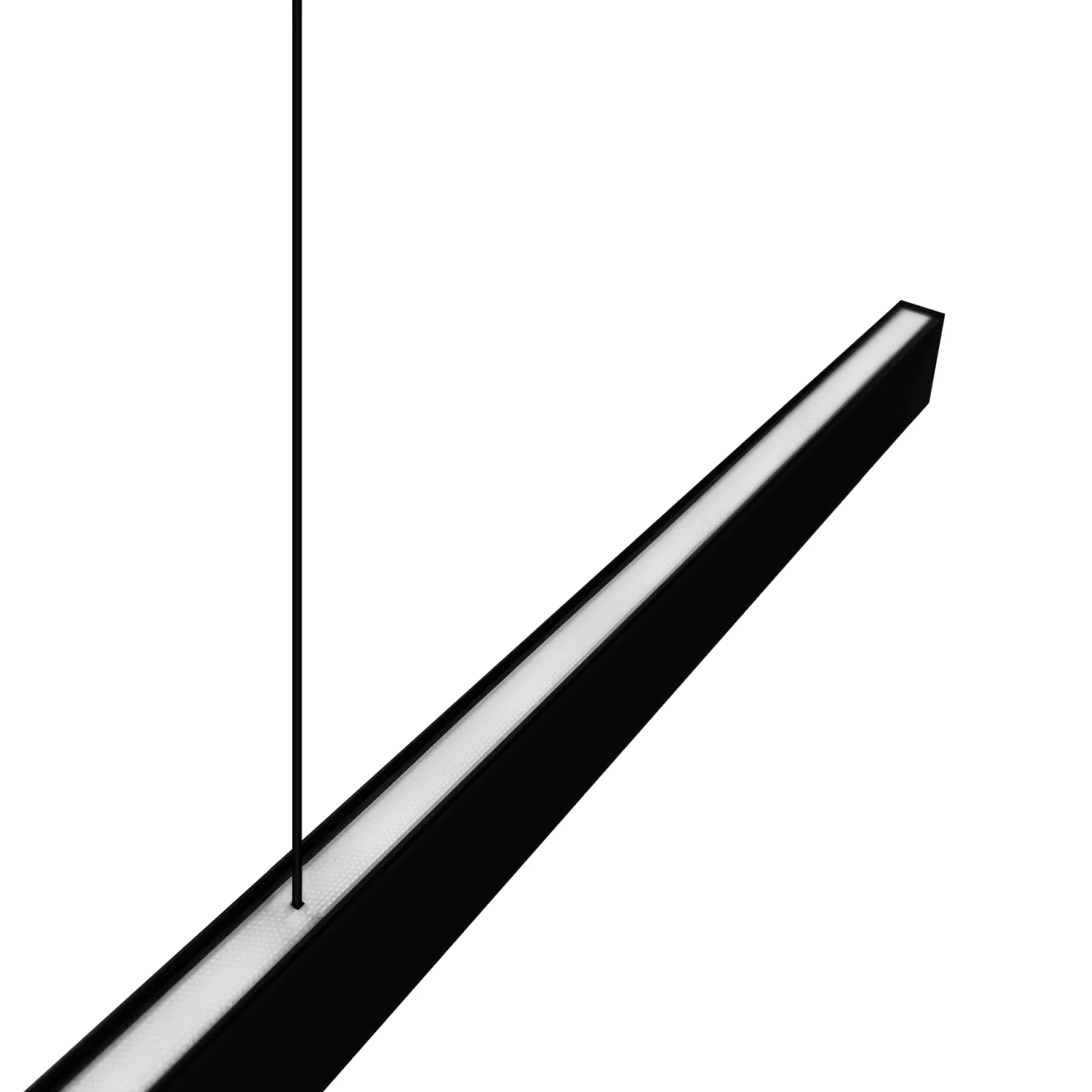LED lineair pendelarmatuur, 36W, 3CCT, sensor, 1140mm