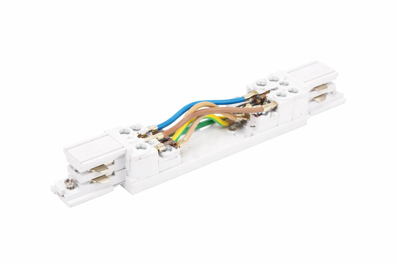 3-fase spanningsrail middenvoeding, Wit