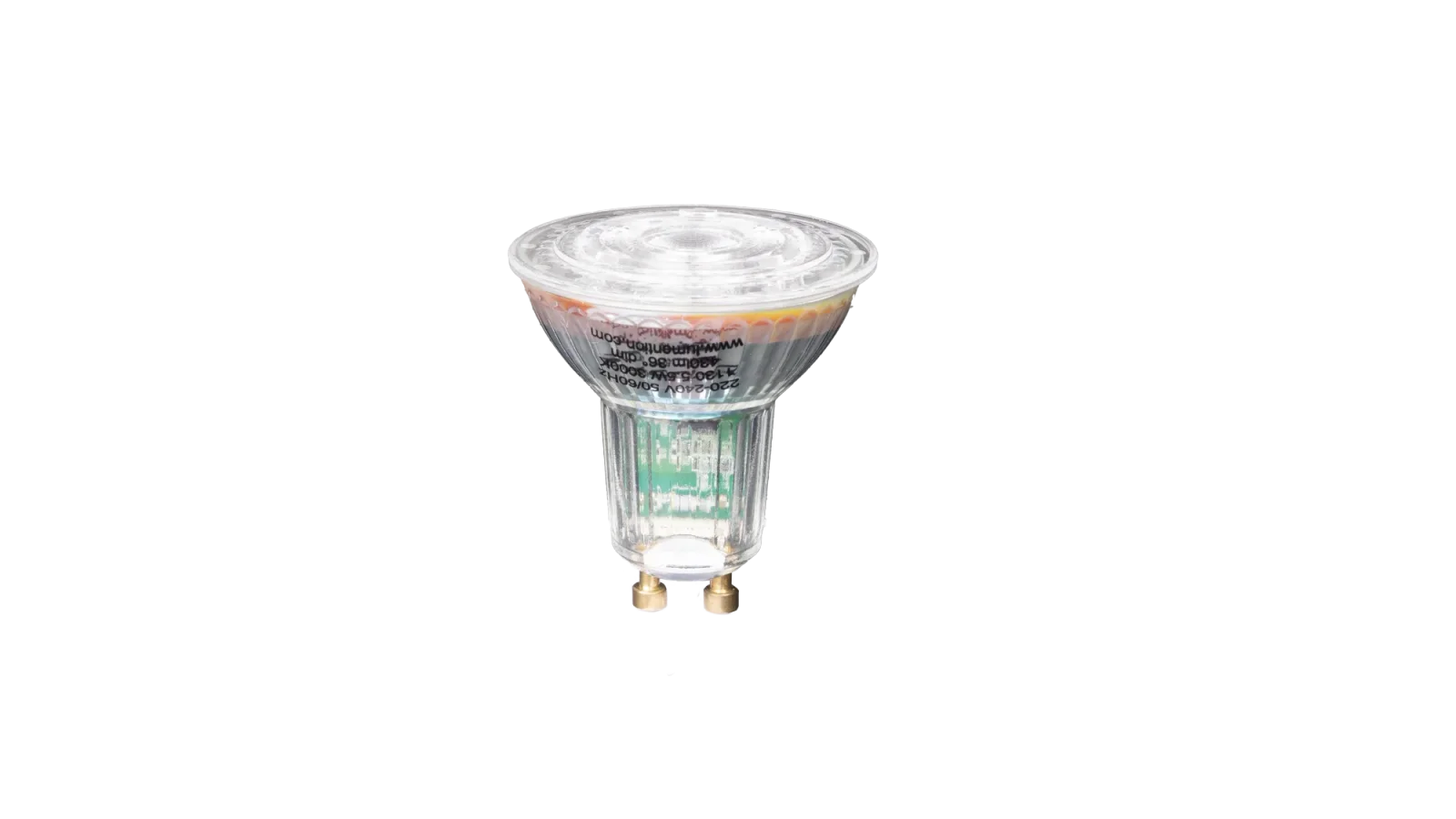 Dimbare GU10 LED Spot Set, 5.5W, 6500K, IP20, 10 stuks