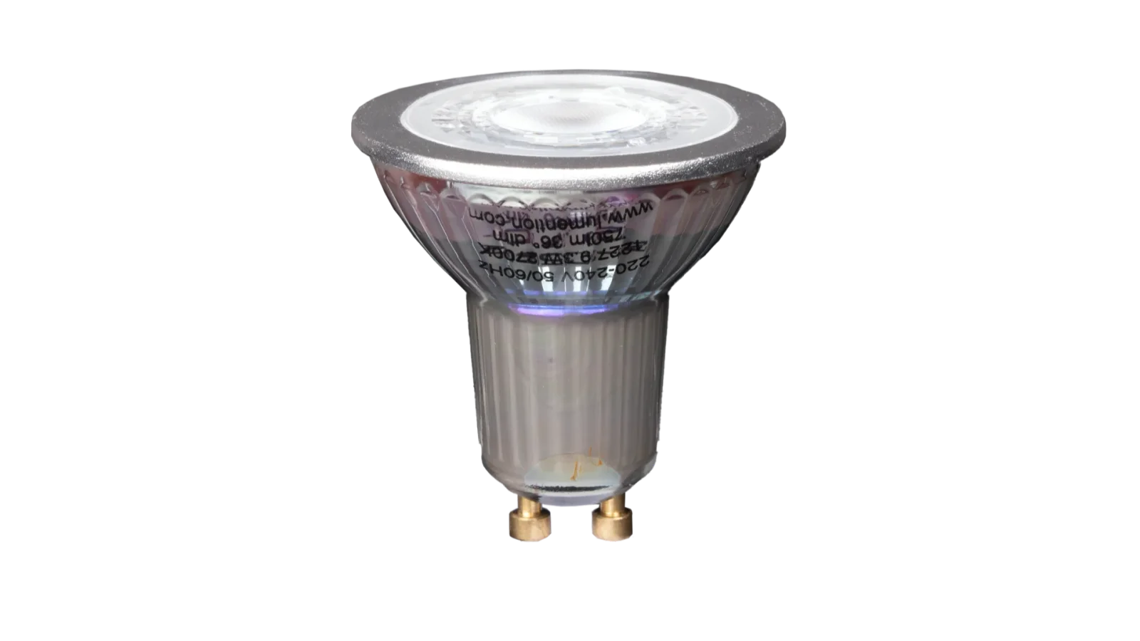Dimbare GU10 LED Spot Set, 9W, 3000K, IP20, 10 stuks
