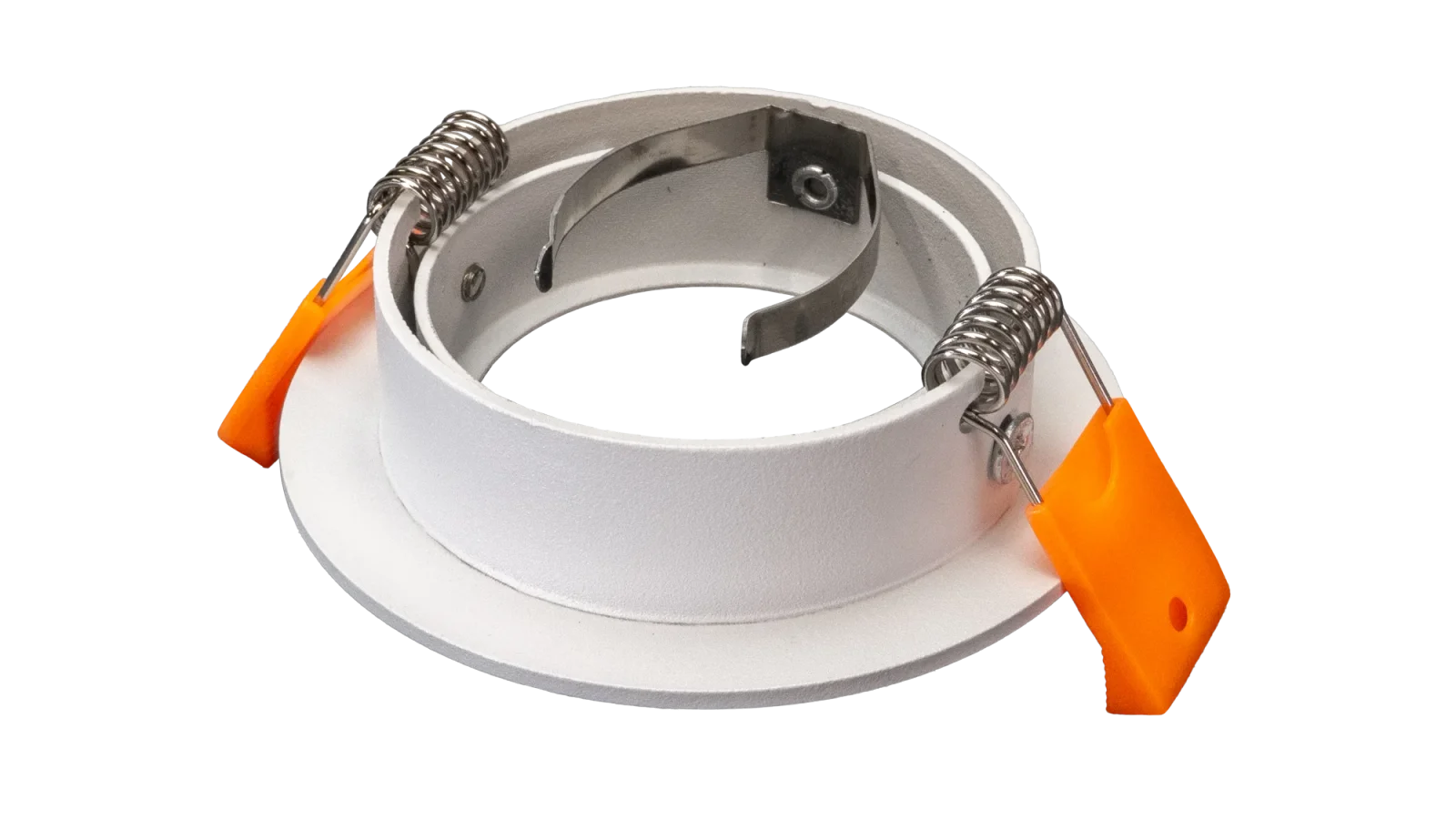 LED GU10 Inbouwspot Armatuur Set, Ø81xH24 mm, Kantelbaar, Wit en Zilver, 6 stuks