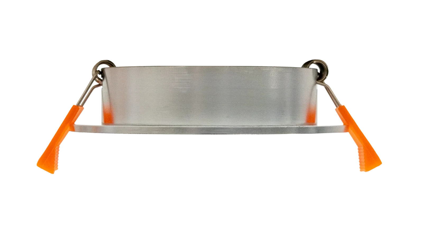 LED GU10 Inbouwspot Armatuur Set, Ø92xH23 mm, Kantelbaar, Geborsteld Aluminium en Zilver, 6 stuks