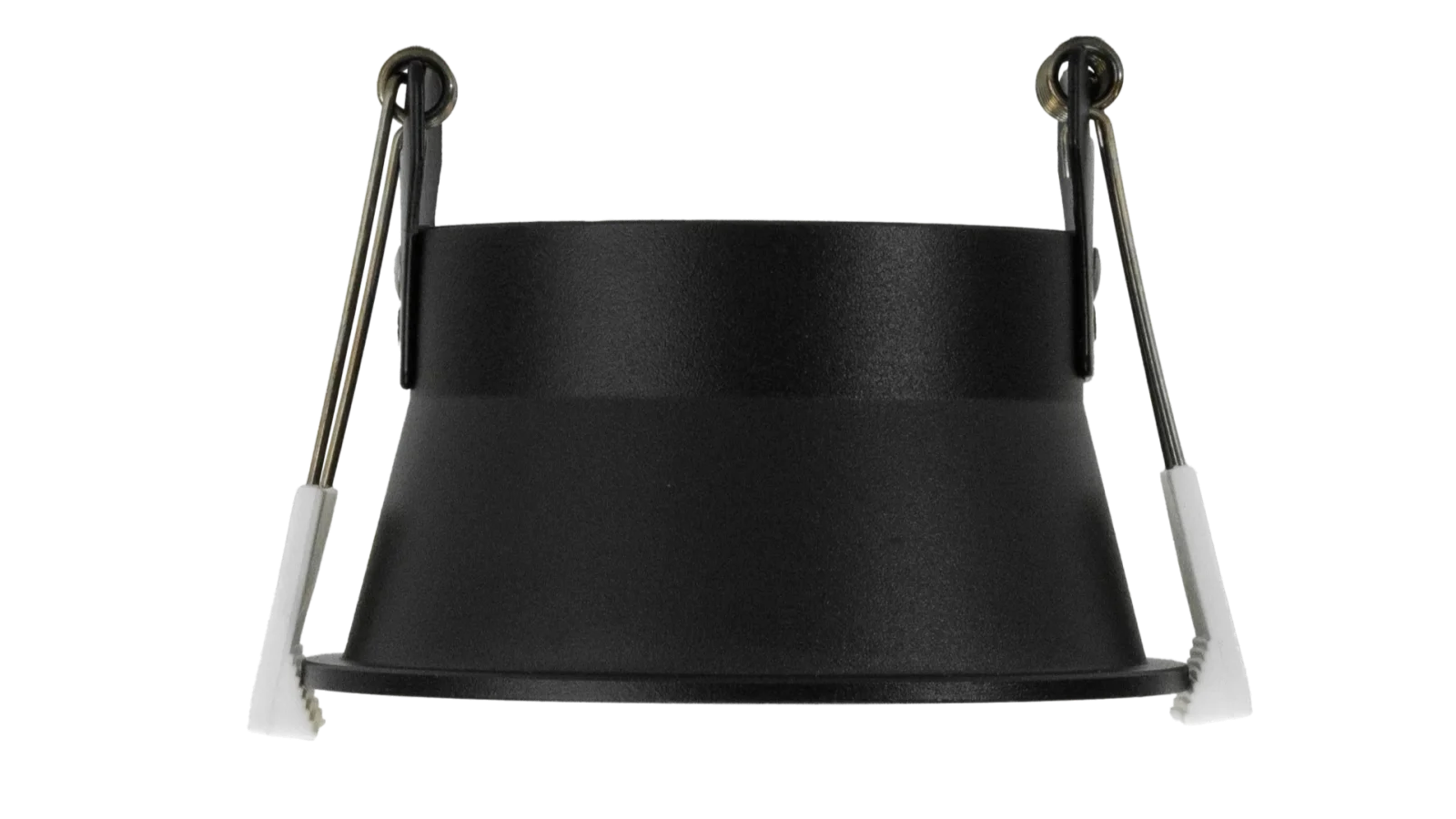 LED Inbouwspot Armatuur Set, Ø82xH53 mm, Rond, Mat Zwart en Goud, 6 stuks