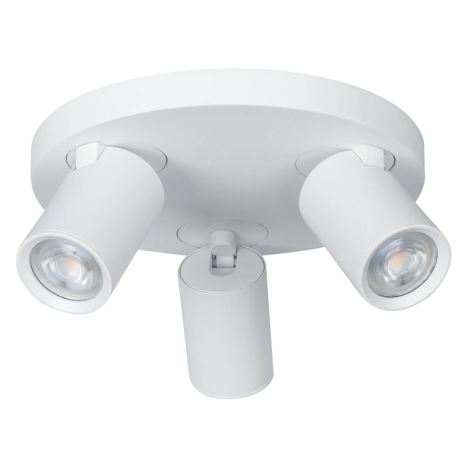 Plafondspot NOVA3 R, 3-Lichts, IP20, Wit