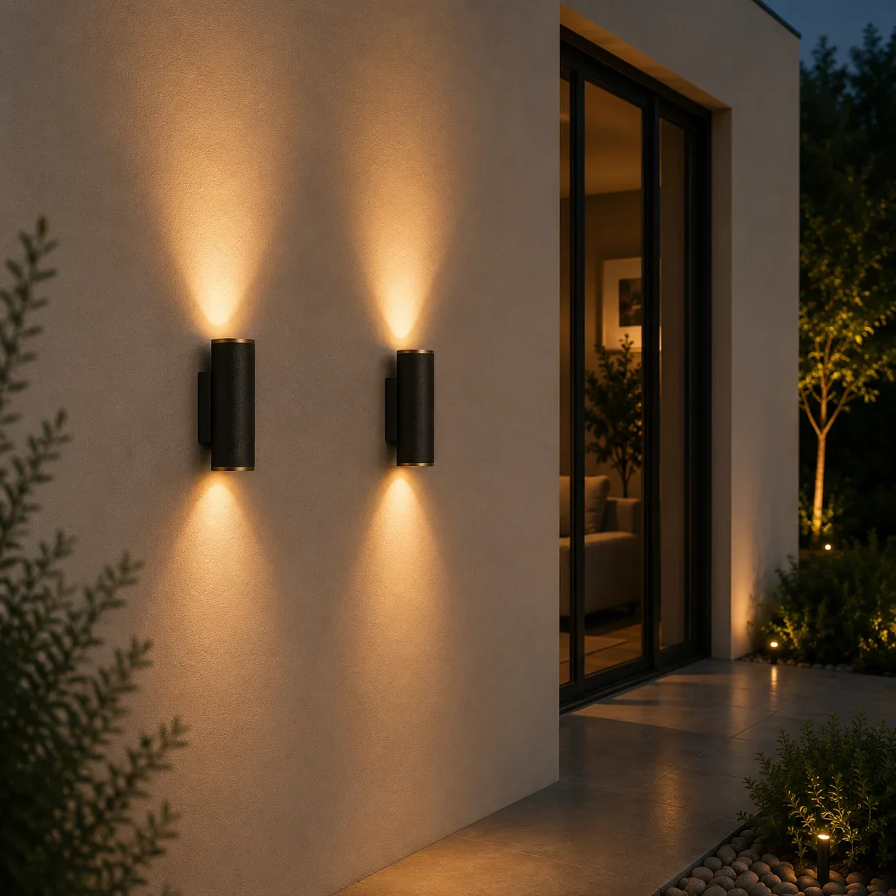 Wandlamp WALO GRID, Antiek Brons, IP20