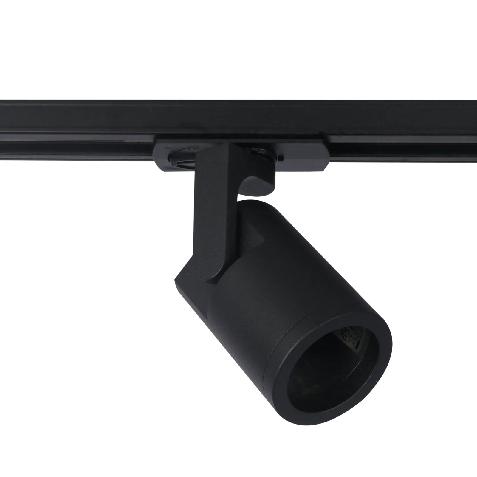 1-Fase LED Railspot, GU10, IP20, Ø60x90 mm, Zwart