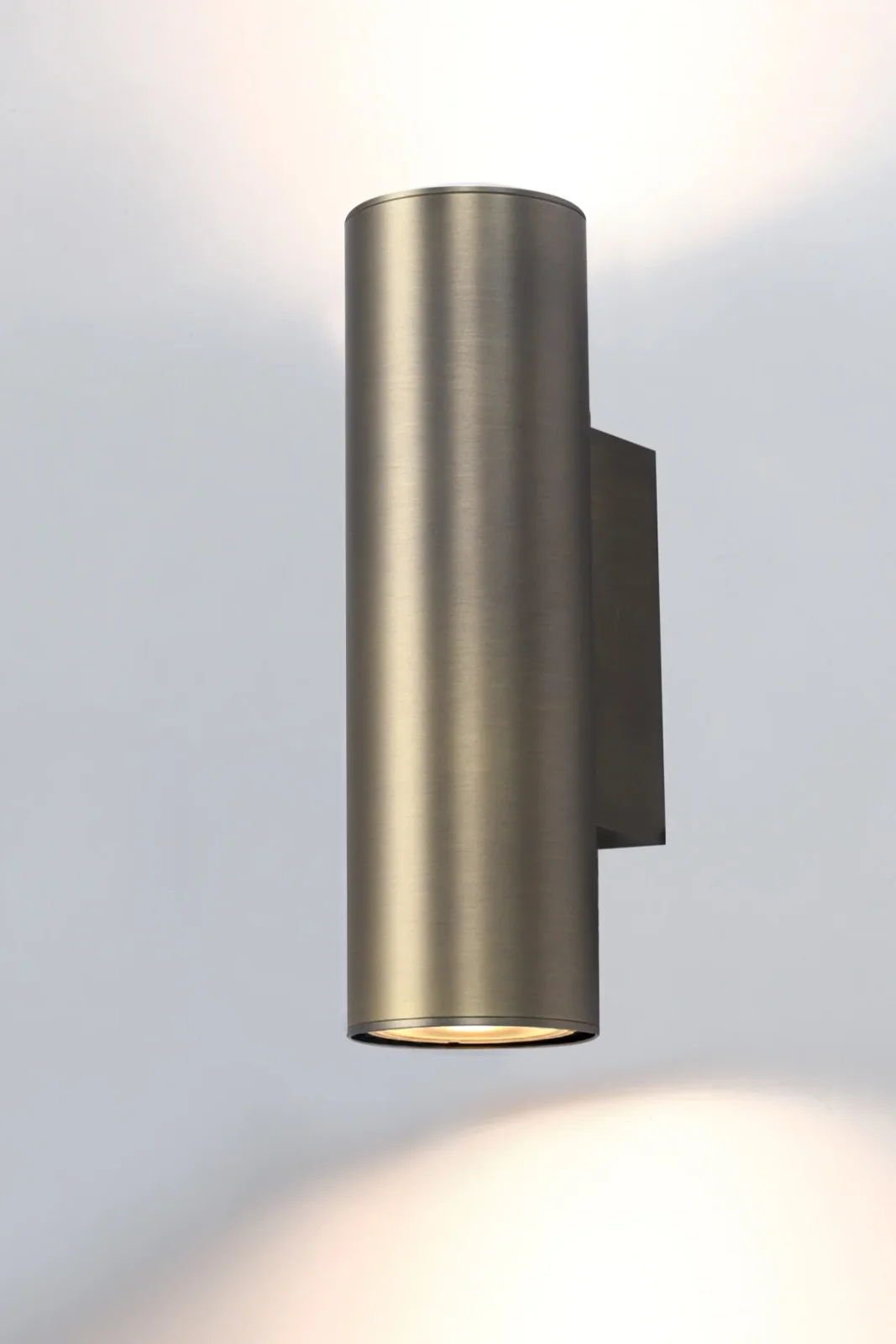 Wandlamp WALO, GU10, IP20, Ø54x79 mm, Antiek Brons