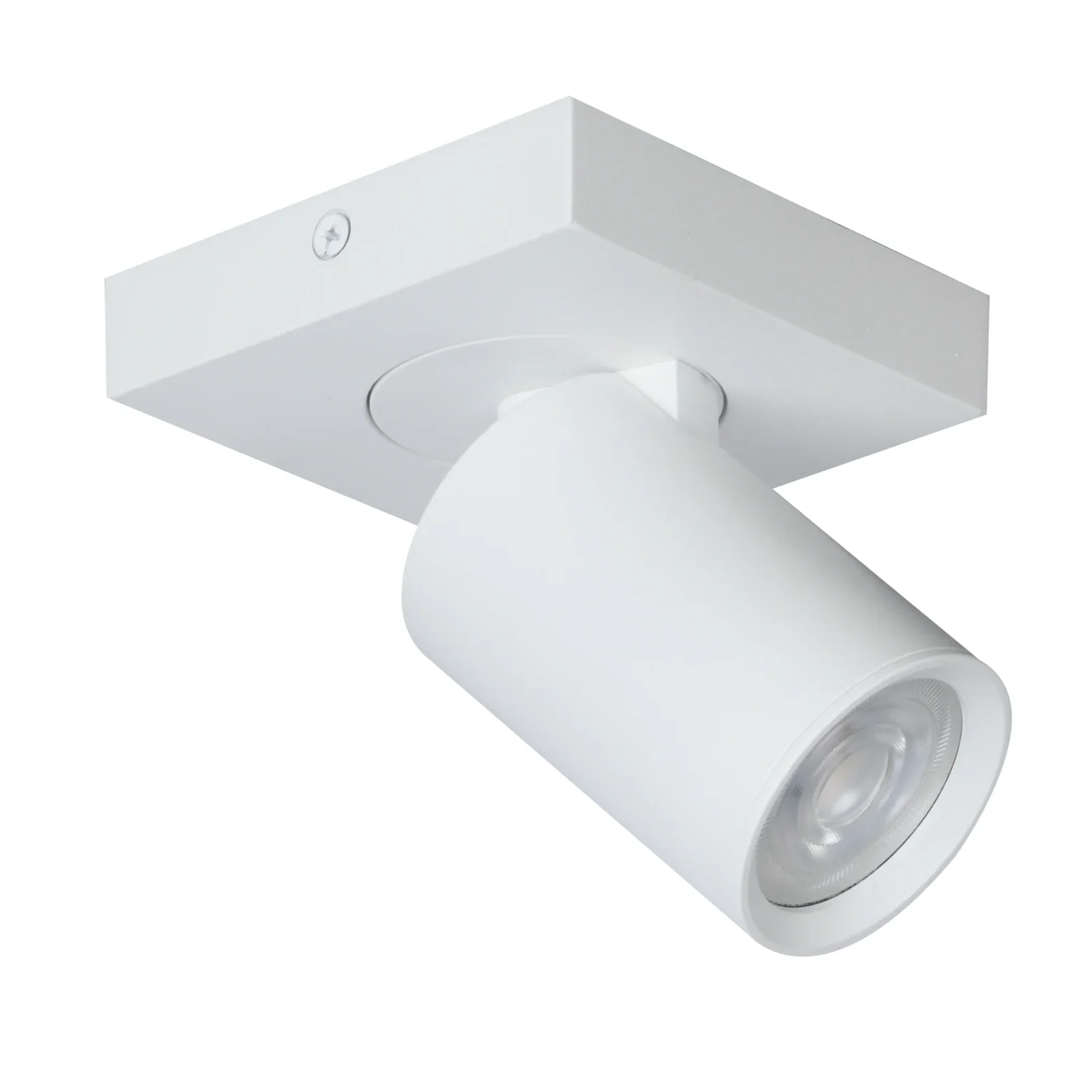 Plafondspot NOVAS, Vierkant, GU10, IP20, Wit