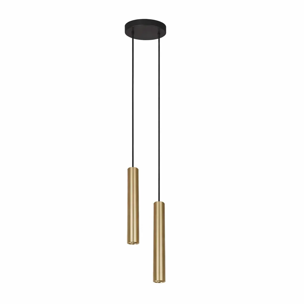 Hanglamp HOLA FIX, Antiek Brons, H400 mm, Ø56 mm, IP20