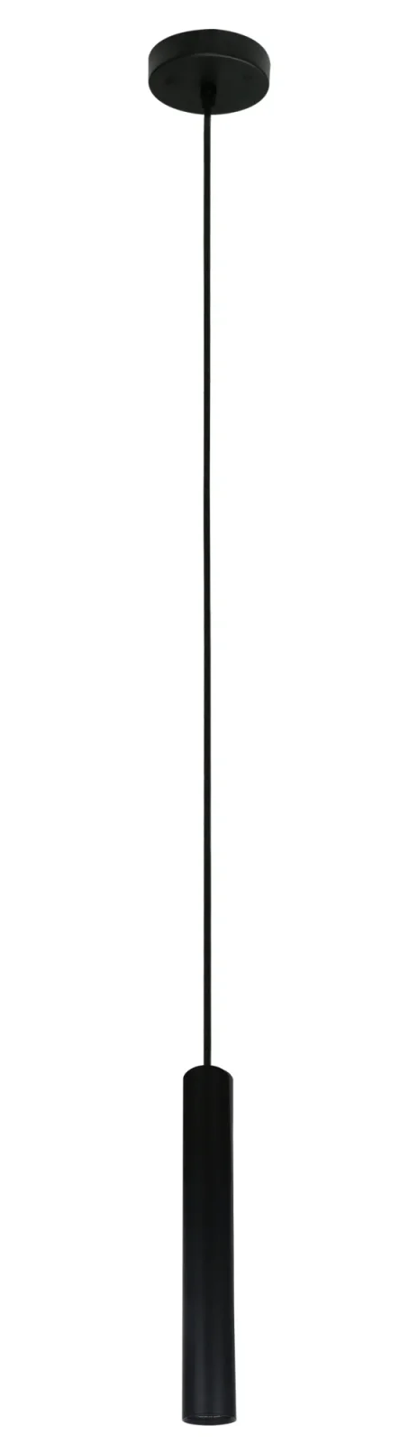 Hanglamp HOLA, Zwart, H1900 mm, Ø100 mm, IP20