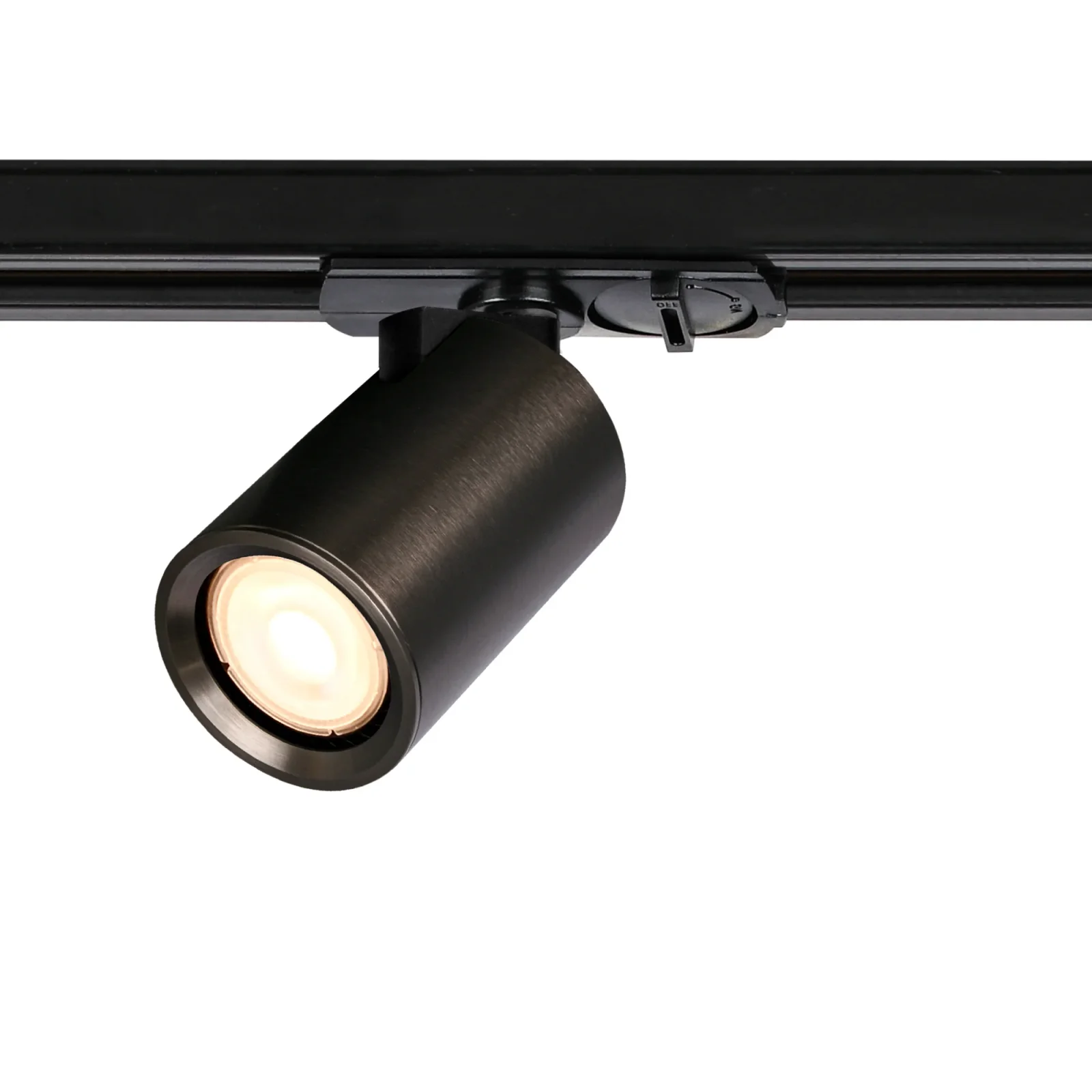 1-Fase LED Railspot NOVA, GU10, IP20, Ø56 x 85 mm, Brons