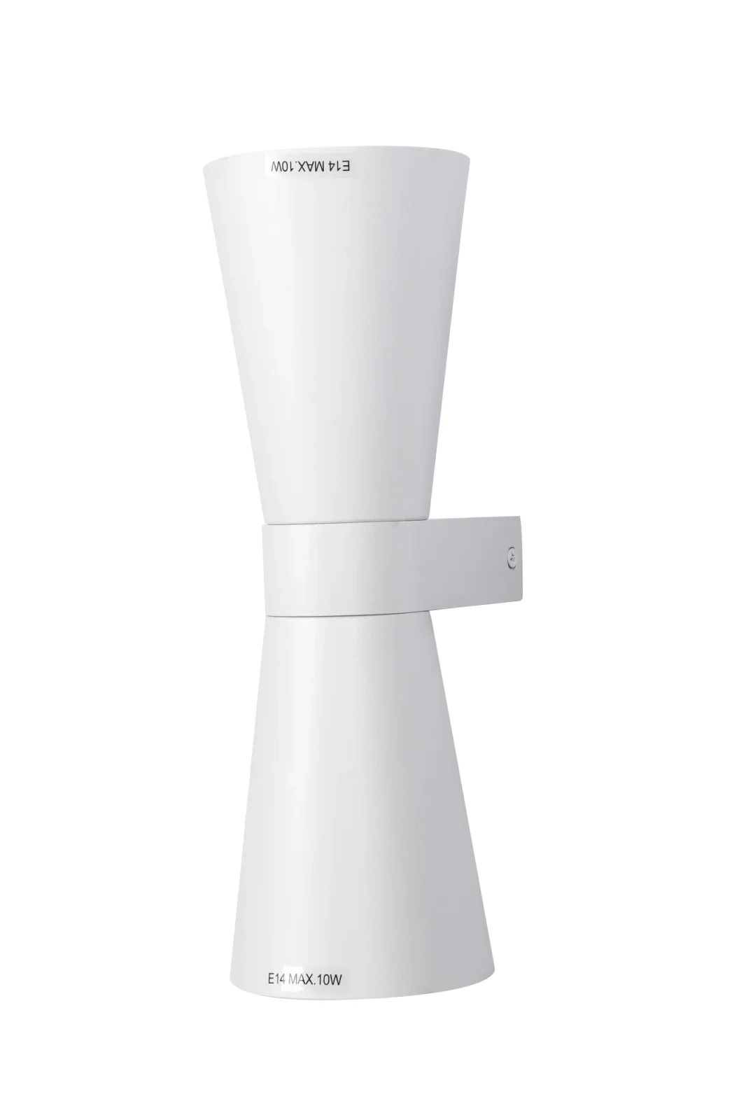 Wandlamp VACE, GU10, IP20, Ø90 x 270 mm, Wit