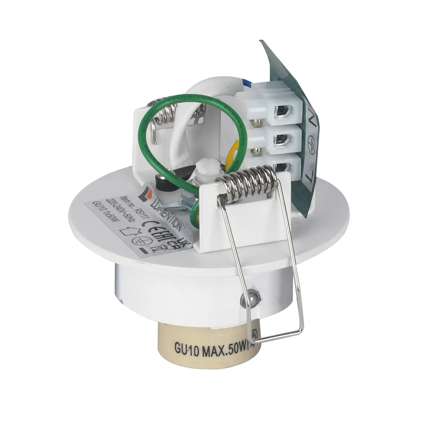 Inbouwadapter voor NOVA FIX Serie, Wit, IP20