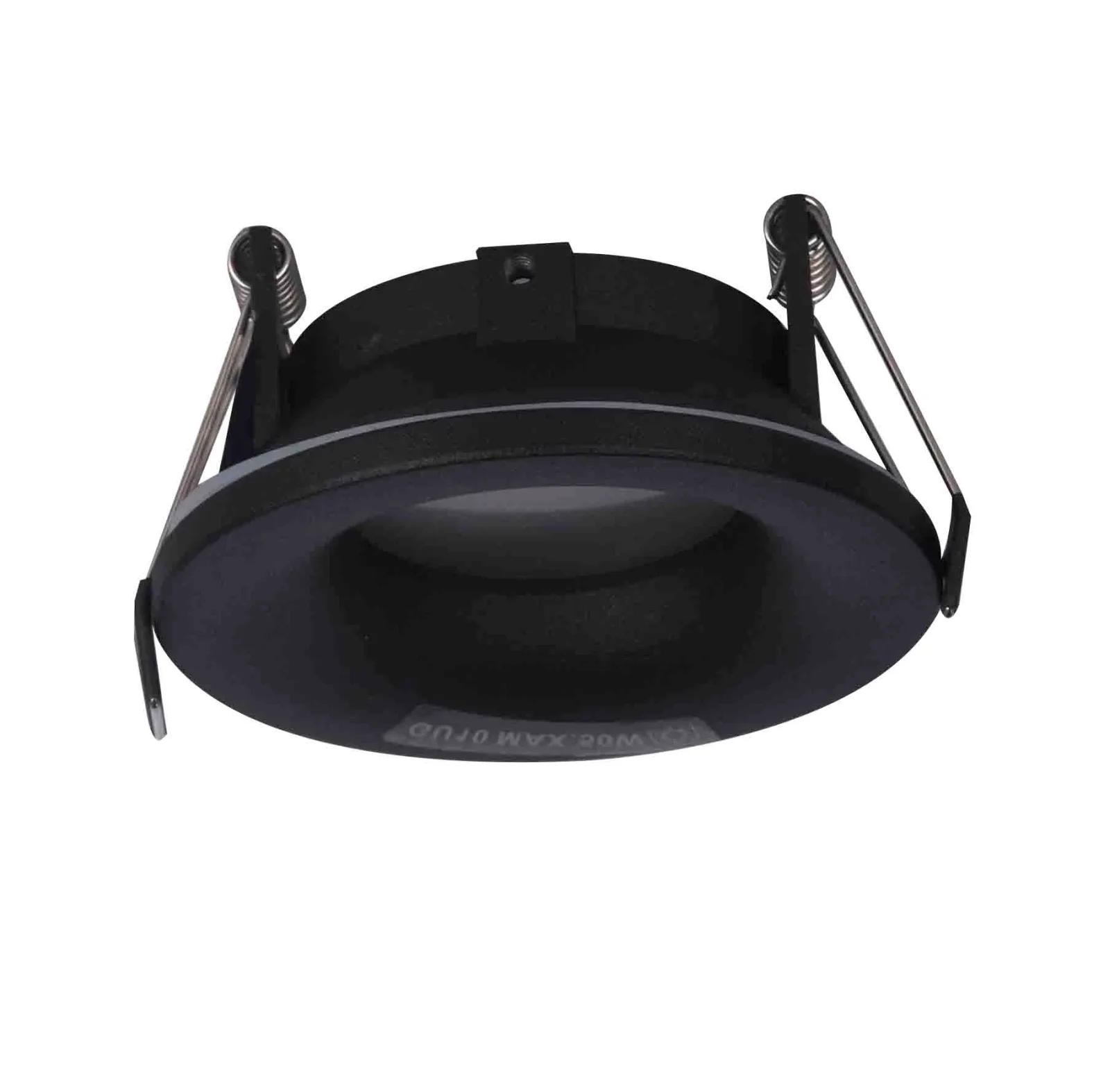LED GU10 Inbouwspot Armatuur, DAZZLE IP, Zwart, IP44