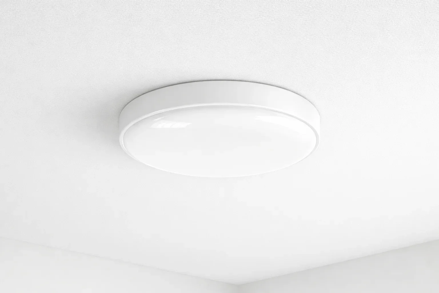 LED Plafondlamp, 14W, 1200 lumen, Ø19 cm, CCT 3000K-4000K-6500K, IP54, Wit