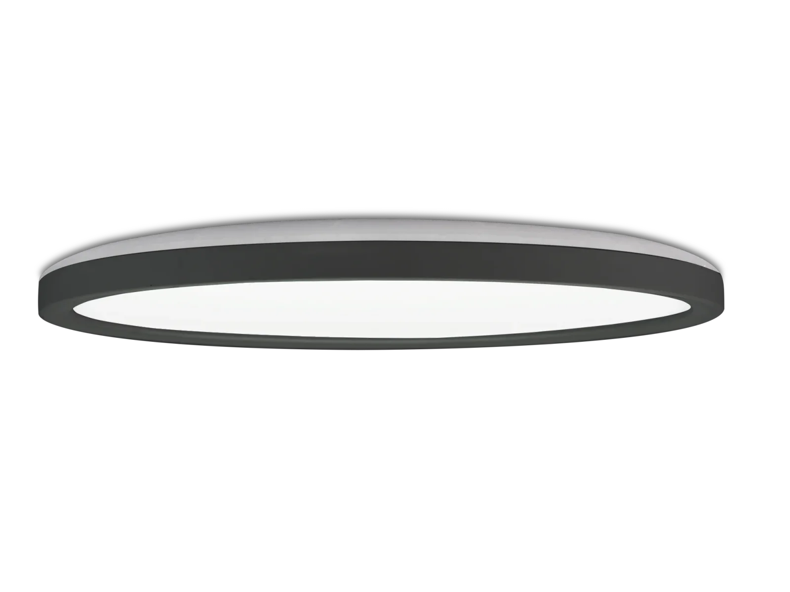 LED Plafondlamp, 22W, 1980 lumen, Ø29 cm, CCT 3000K-4000K-6500K, IP54, Zwart