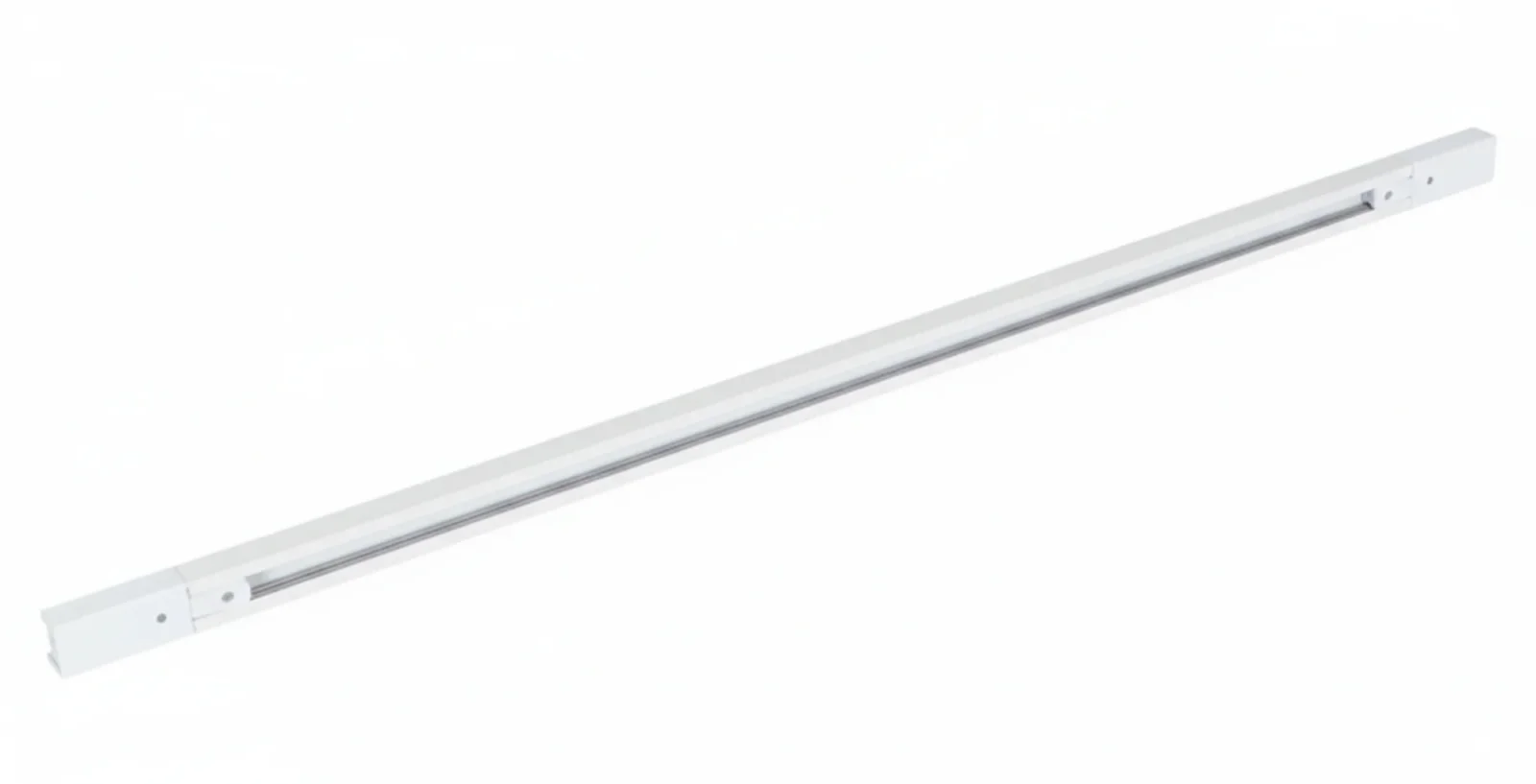 1-fase spanningsrail, 1500mm, Wit