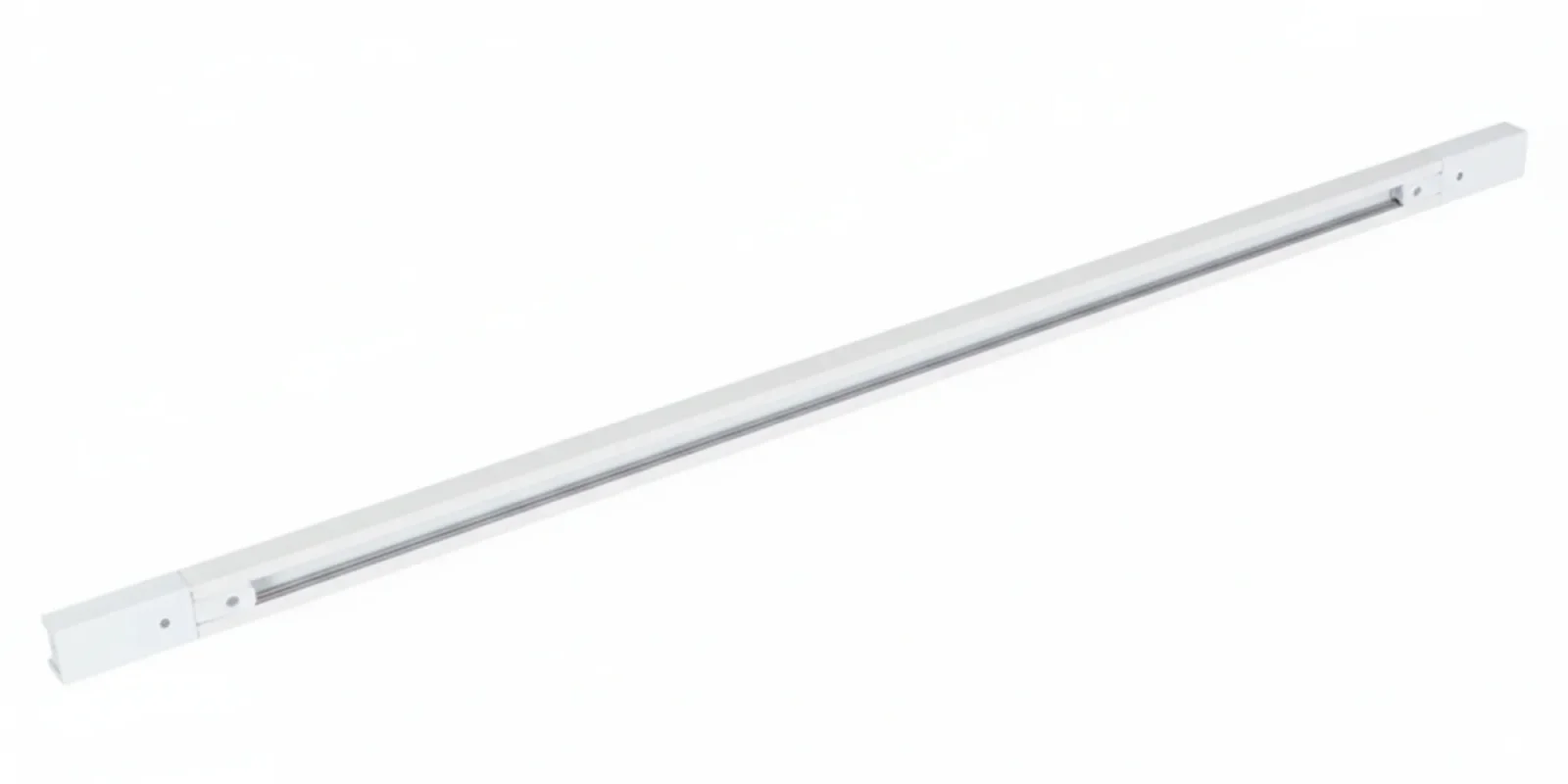 1-fase spanningsrail, 3000mm, Wit