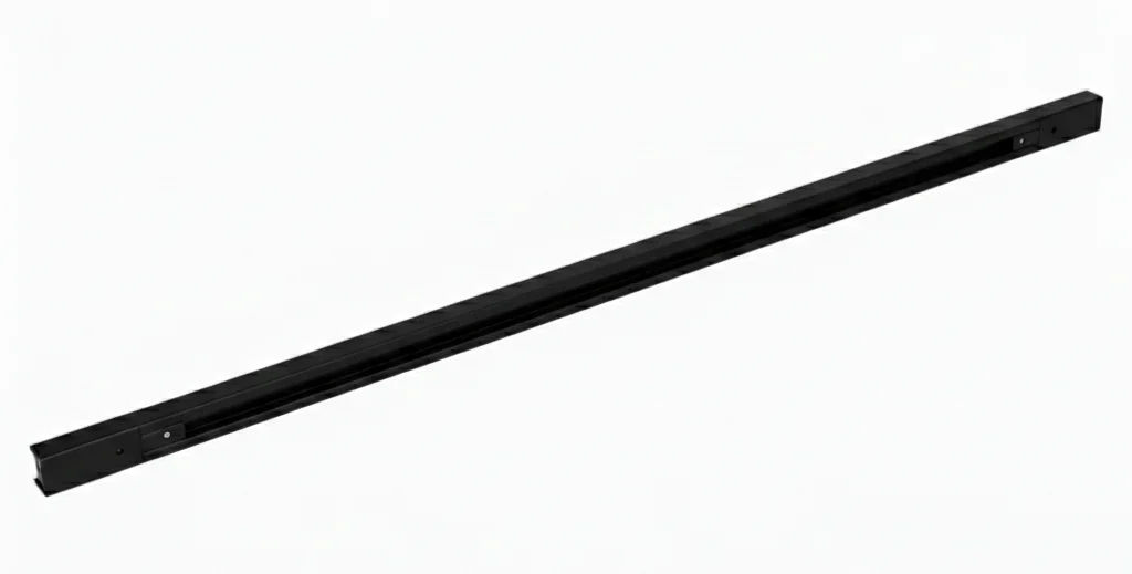 1-fase spanningsrail, 3000mm, Zwart
