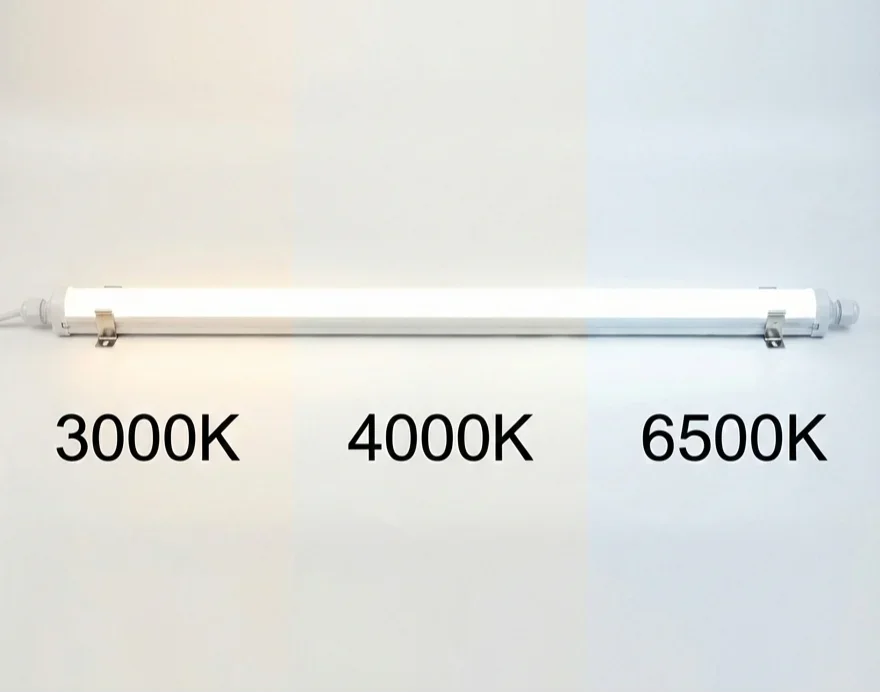 LED Armatuur, 36W, 120 cm, CCT, IP65, Koppelbaar