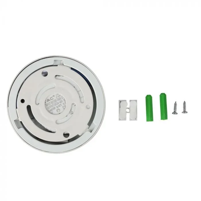 LED Opbouw Paneel, 6W, Rond, 4000K Neutraal Wit
