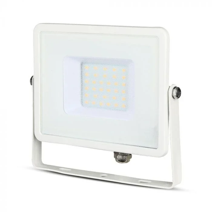 LED Breedstraler, 30W, 6400K, 2400lm, IP65, Wit