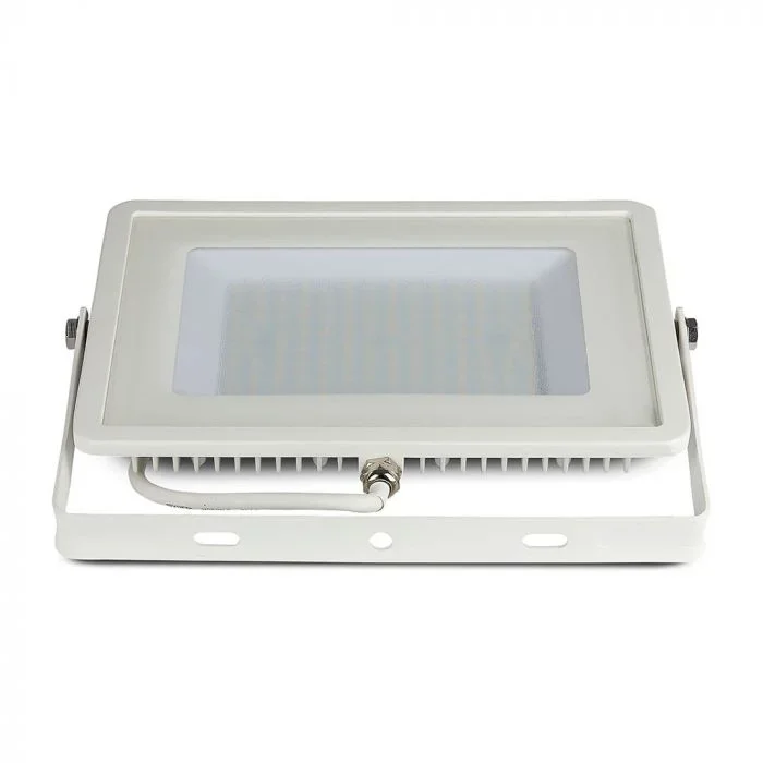 LED Breedstraler, 100W, SMD, Samsung LED Chip, 3000K, Witte Behuizing