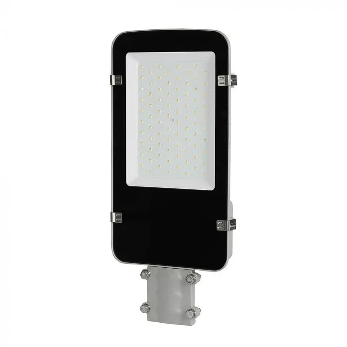 LED Straatlamp, 50W, Samsung LED Chip, 6400K, Grijze Behuizing