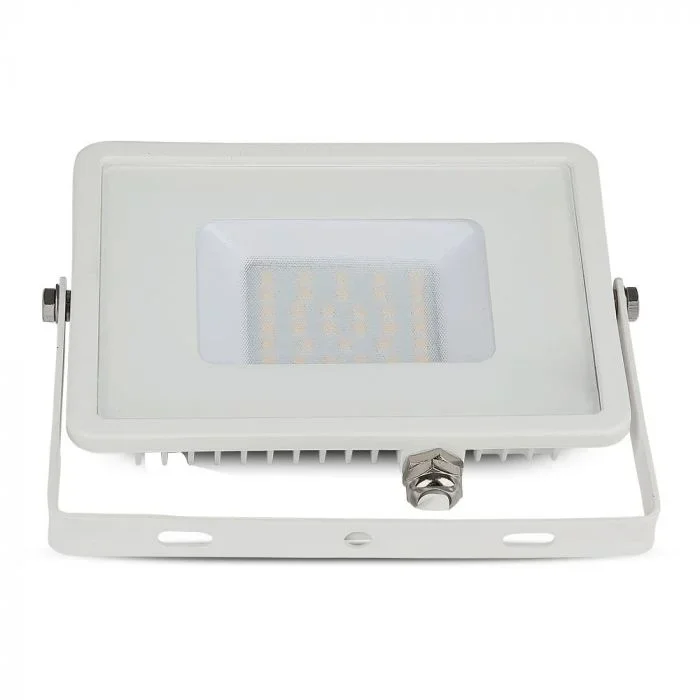 LED Breedstraler, 30W, SMD, Samsung LED Chip, 3000K, Witte Behuizing