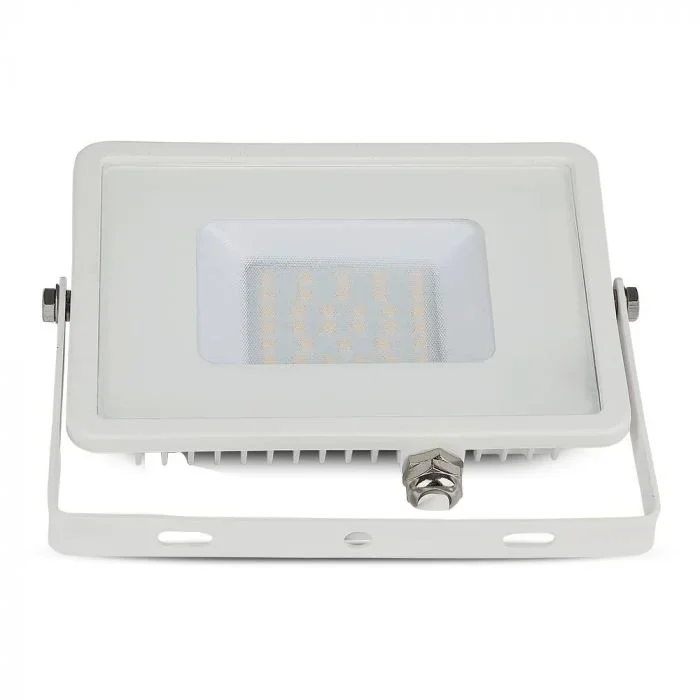 LED Breedstraler, 30W, SMD, Samsung LED Chip, 3000K, Witte Behuizing