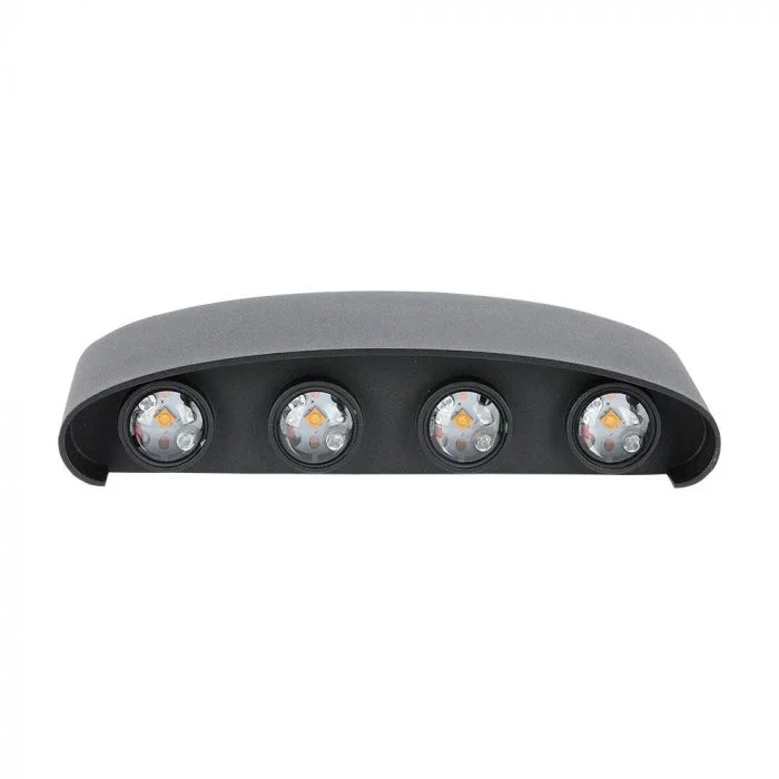 LED Wandlamp, 7W, Zandzwart, 3000K Warm Wit