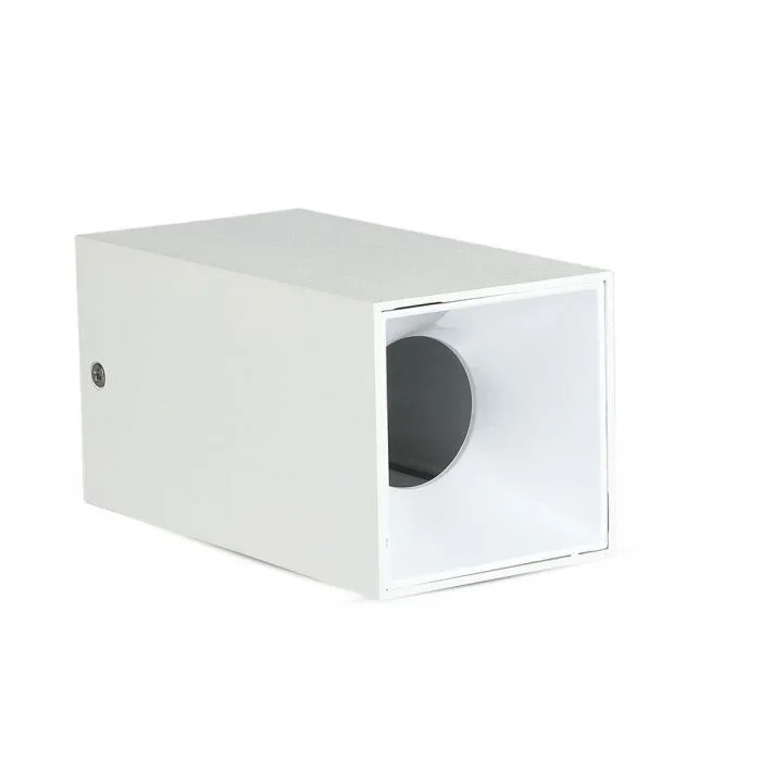 V-TAC GU10 Armatuur, Vierkant, Wit