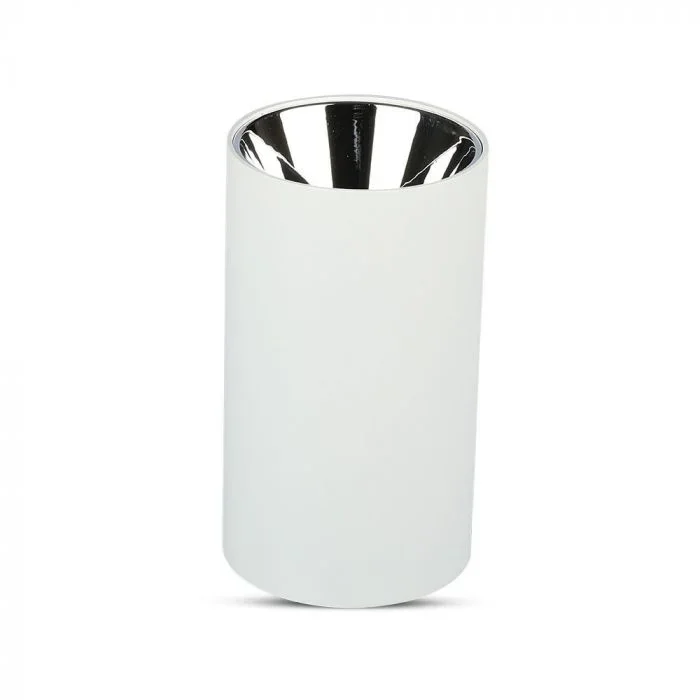V-TAC GU10 Armatuur Rond | Wit & Chroom