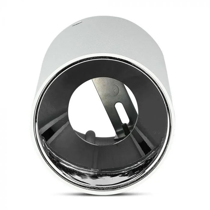 V-TAC GU10 Armatuur Rond | Wit & Chroom