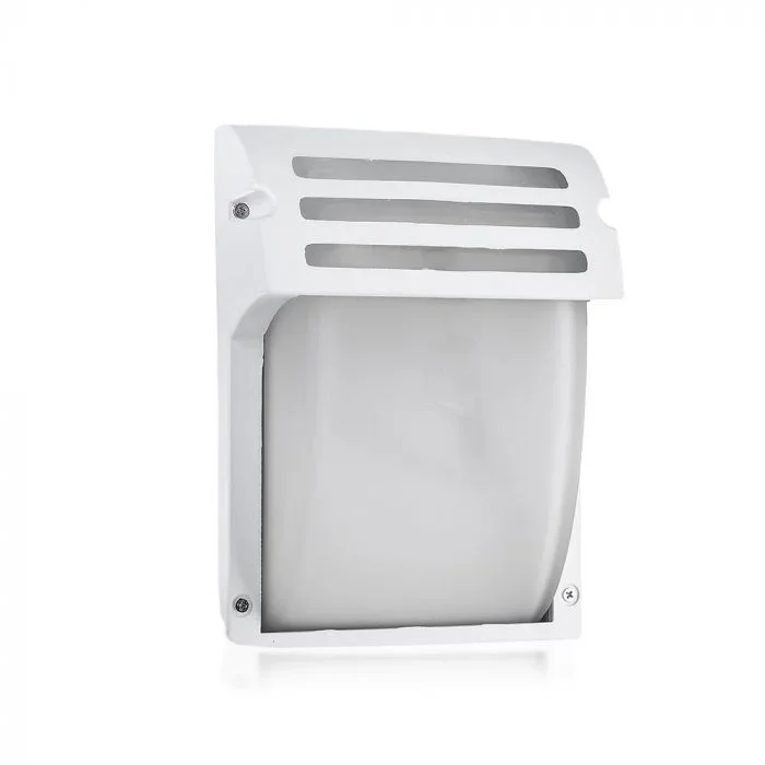 Wandlamp, E27, Mat Wit, Frosted Glas