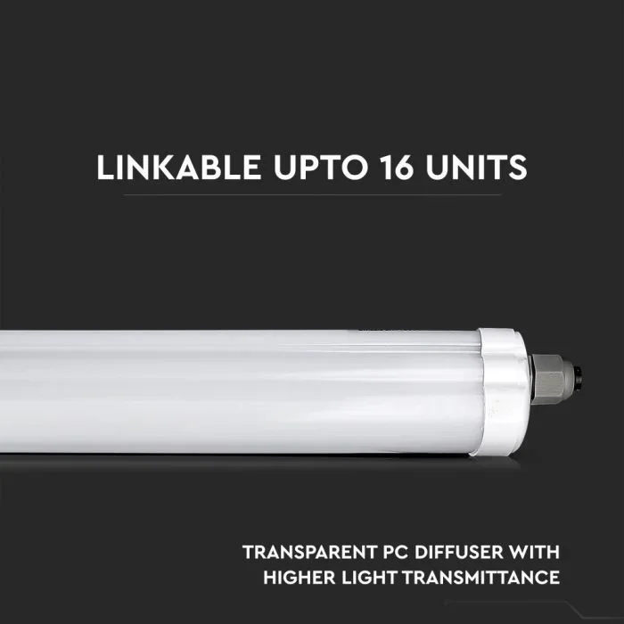 LED Waterdicht Armatuur, 18W, G-Series, 60cm, 6400K Koud Wit
