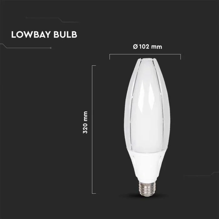 LED Olive Lamp, 60W, Samsung Chip, 4000K Neutraal Wit, E40, 5400 lumen
