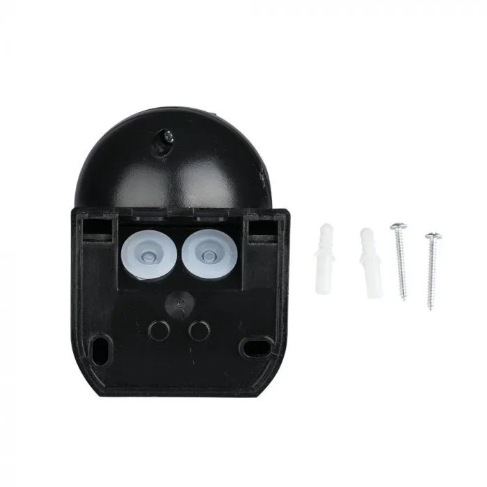 PIR Bewegingssensor voor Wand, IP44, Zwart, Max. 400W LED