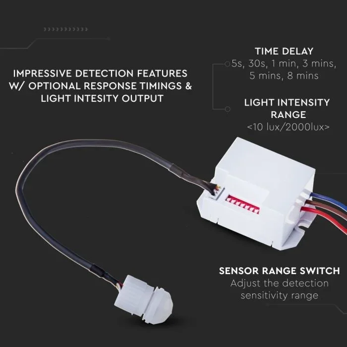 Infrarood Lichtsensor, IP65, Max. 400W LED