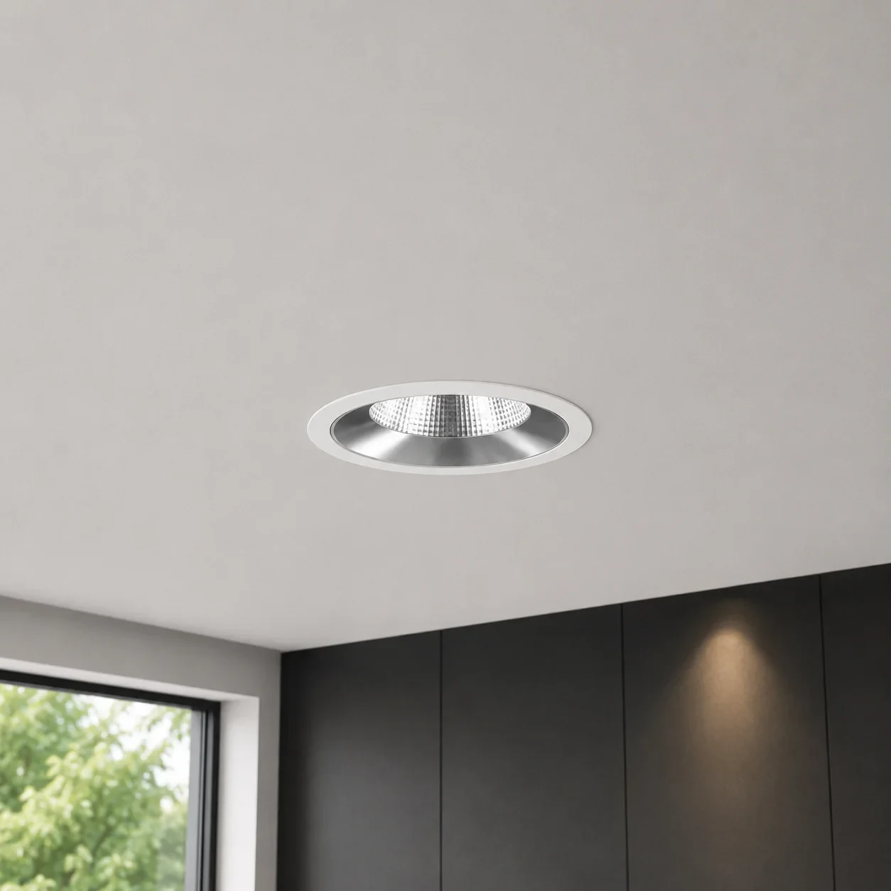 LED Downlight, 19–22–25W, CCT, Rond, IP54, Dimbaar, Wit