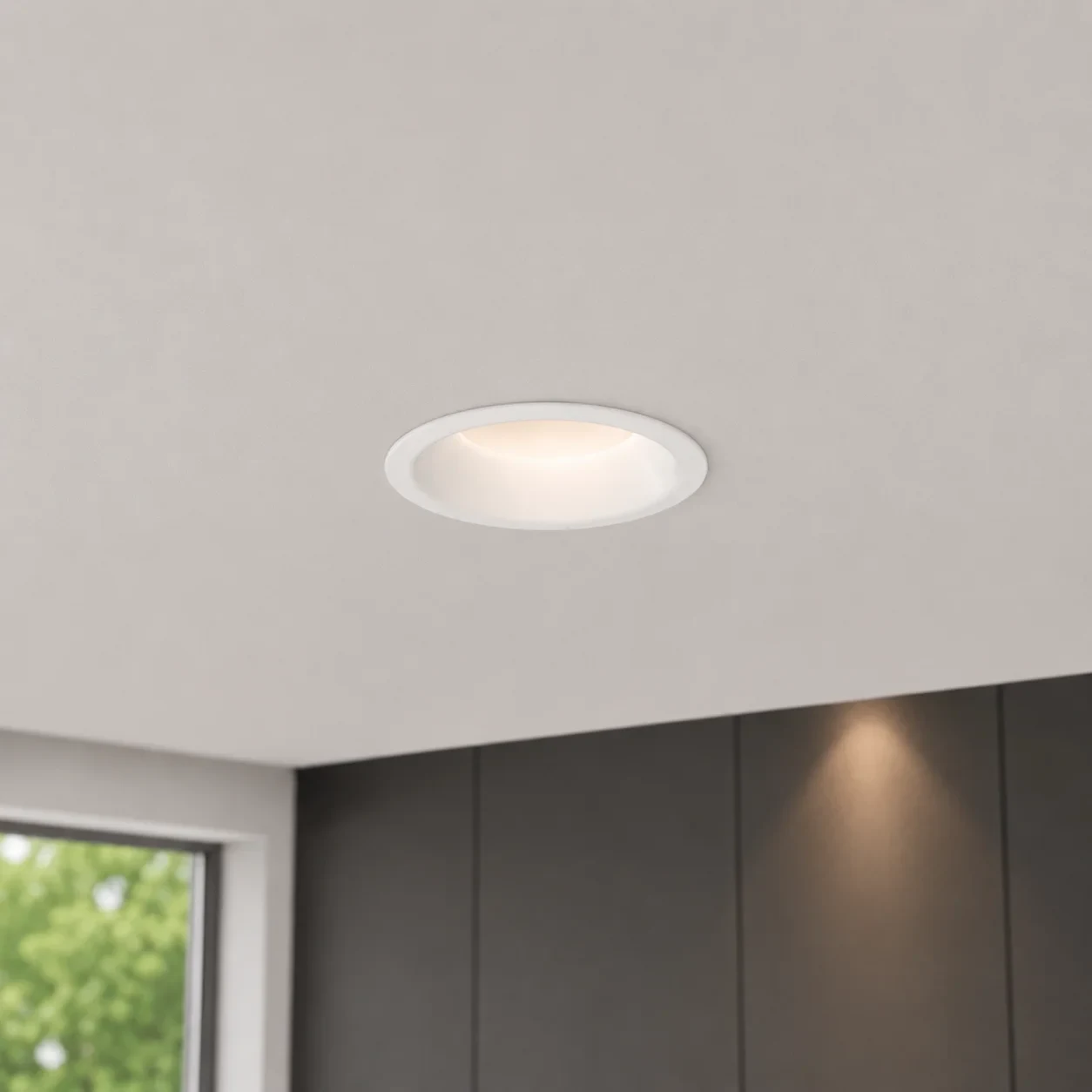 LED Downlight, 21W, 3000K Warm Wit, Rond, IP20, Wit
